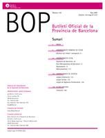 Butlletí Oficial de la Província de Barcelona- 1