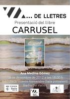 Cartell presentació llibre Carrusel Ana Medina