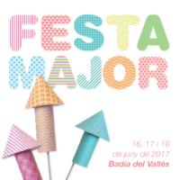 Programa de Festa Major 2017