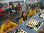 L'equip d'escacs de Las Seguidillas. Foto cedida per l'escola.