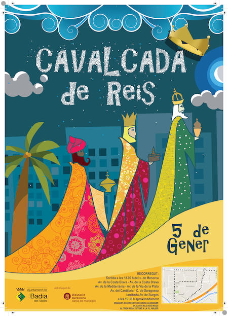 Cartell Cavalcada de Reis 2019