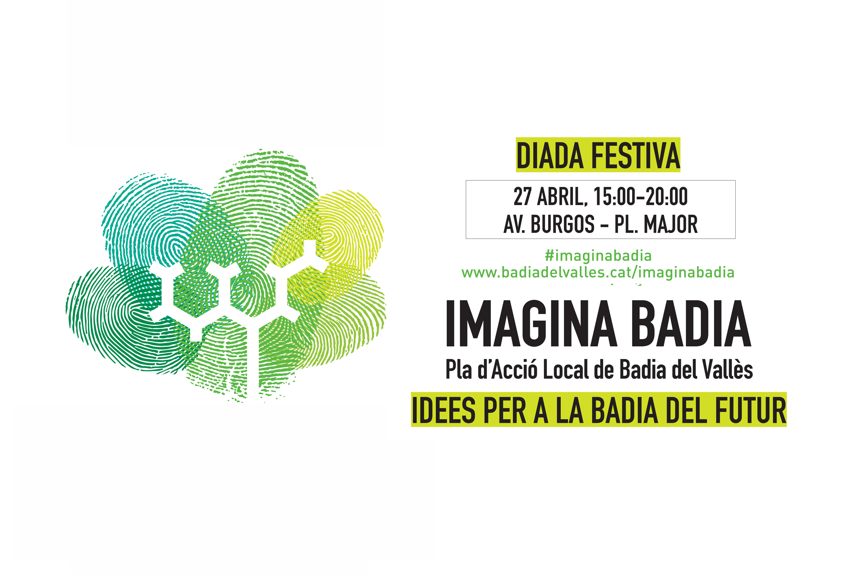 Imatge de la diada festiva Imagina Badia, el 27 d'abril