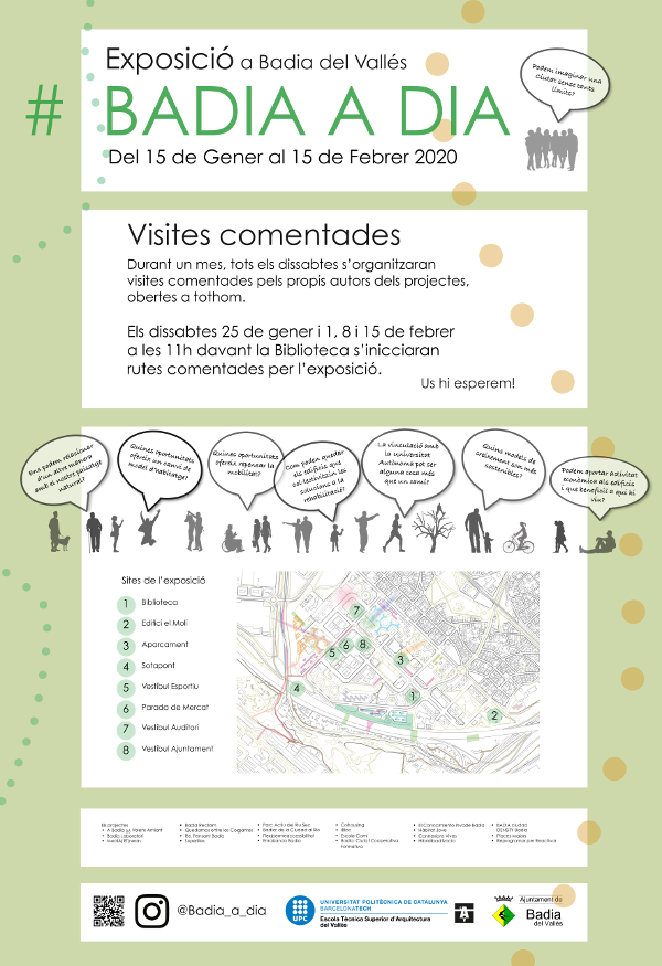 Cartell de les visites comentades Cartell de les visites comentades