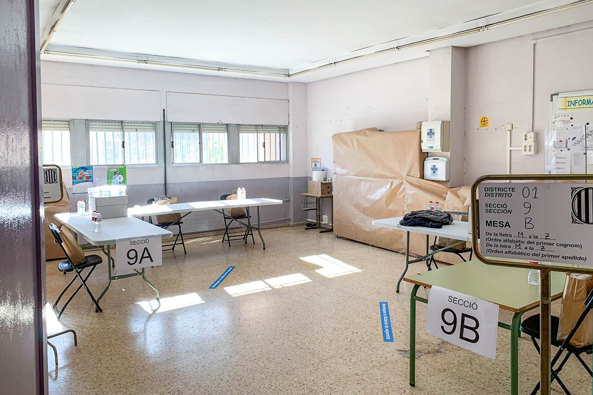 Canvi d'ubicaci de l'espai de votaci al CEIP La Mueira