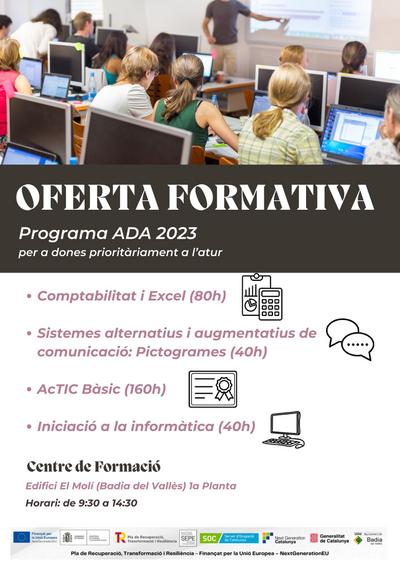 Oferta formativa ADA 2023