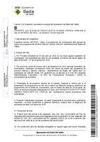 Certificat d'adjudicació del Contracte Servei de Suport als Programes de primera infància, família, infància i adolescència de Badia del Vallès 2015