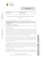 Certificat de l'acord d'adjudicació del local comercial núm. 02 (av. de la Via de la Plata, 3)