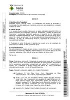 Decret de constitució i composició de la mesa de contractació del Servei de Socorristes i Monitors d'Activitats Aquàtiques i Terrestres a les Instal·lacions Esportives Municipals de Badia del Vallès
