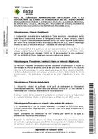 Plec de clàusules administratives particulars per a la contractació de l'obra de remodelació de les instal·lacions d'enllumenat exterior a l'av. d'Eivissa i al c. de Menorca de Badia del Vallès