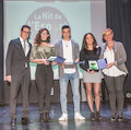 Premi al Millor esportista individual (d´esq. a dreta): Josep Martínez, Marian Polo, Adrián Arenas, Jennifer Ávalos, Eva Menor.