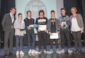 Premi a la Millor promesa esportista (d´esq. a dreta): Josep Martínez, David Purificación, Victor de la Cruz, Pau Velasco, Jesús Oviedo, Joel Flores, Eva Meno
