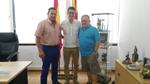 D'esq. a dreta: Ferm&iacute;n Parra, Josep Mart&iacute;nez i Isabelo Pacheco