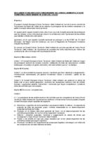 Reglament d'organització i funcionament d'acció territorial i medi ambient de Badia del Vallès