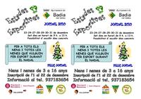 folleto Estadas Navidad 2010