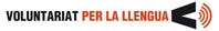 logo voluntariat per la llengua logo voluntariat per la llengua