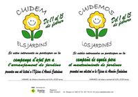 cartell campanya jardineria