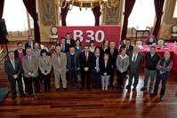 reuni&oacute; d'alcaldes Manifest B-30