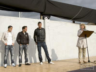 alcaldessa, xavi, pedro y sergio