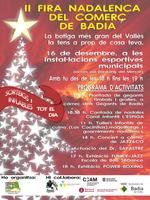 cartell fira nadalenca del comer&ccedil;