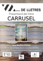 Cartell presentaci&oacute; llibre Carrusel Ana Medina