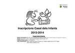 cartell espai de joc casal infants