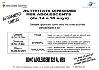 Activitats Adolescents