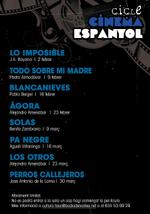 cicle cinema espanyol programacio