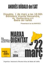 presentaci&oacute; marxa dignitat