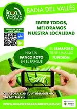 cartell linea verda
