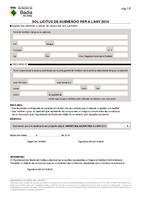 Formulari sol&middot;lictud subvencions 2014