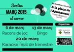 Activitats de "Sortim al carrer" per al mes de mar&ccedil;