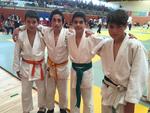 Representants de la categoria infantil del club de judo Badia