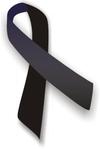 "Black ribbon". Licensed under CC BY-SA 3.0 via Wikimedia Commons - https://commons.wikimedia.org/wiki/File:Black_ribbon.png#/media/File:Black_ribbon.png