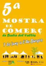 Cartell 5a Mostra de Comer&ccedil; de Badia del Vall&egrave;s