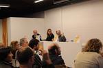 D'esq. a dreta: Ramon Carreras, Eva Menor i Josep O&ntilde;ate