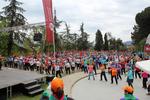 Els i les participants en la cloenda del cicle "A cent cap als cent"