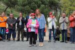 L'alcaldessa de Badia durant el lliurament de records