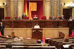 La diputada Eva Garc&iacute;a (PP), durant la seva intervenci&oacute;