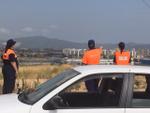 Voluntaris de Protecci&oacute; Civil de Badia vigilen les zones forestals