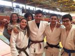 Representants cadets del club judo Badia