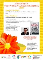 Cartell Festa de la Llengua Materna 2015