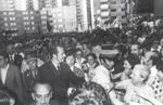 El pr&iacute;ncep Joan Carles, el dia de la inauguraci&oacute;. Foto: Arxiu Diari de Sabadell