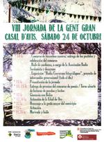 Cartell de la Jornada de la Gent Gran 2015