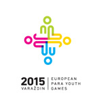 Logo Jocs Paral&iacute;mpics Europeus de la Joventut de Varazin (Cro&agrave;cia)
