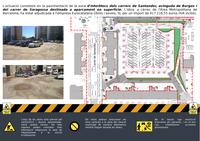 Tríptic obres pàrquing c. de Santander