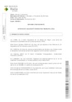 Informe Intervenció Liquidació 2016