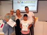Lliurament de diplomes commemoratius de la participaci&oacute; al programa Lecxit 2015-16