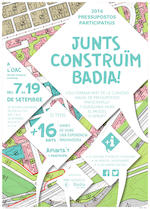 Cartell campanya Pressupostos participatius Badia del Vallès