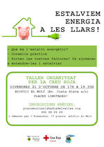 Taller d'estalvi energ&egrave;tic impartit per Creu Roja