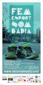 Cartell Cursa Badia 2016